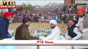 punjabi would give befitting reply to arvind kejriwal for challenging dignity honour of their daughters and sisters cm punjab charanjit singh channi lays foundation stone of a sports complex in ran Amritsar Punjab