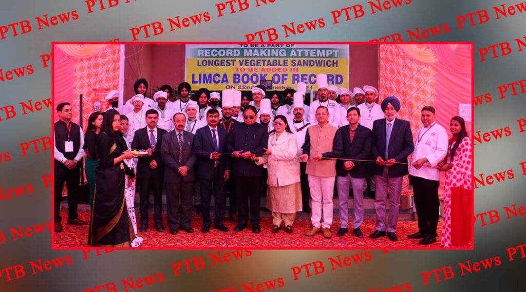 St Soldier Hotel Management attempted Limca Book of Record Jalandhar