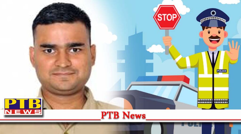 jalandhar police 4 traffic officials line up for negligence in duty Joint Police Commissioner Sandeep Malik big action