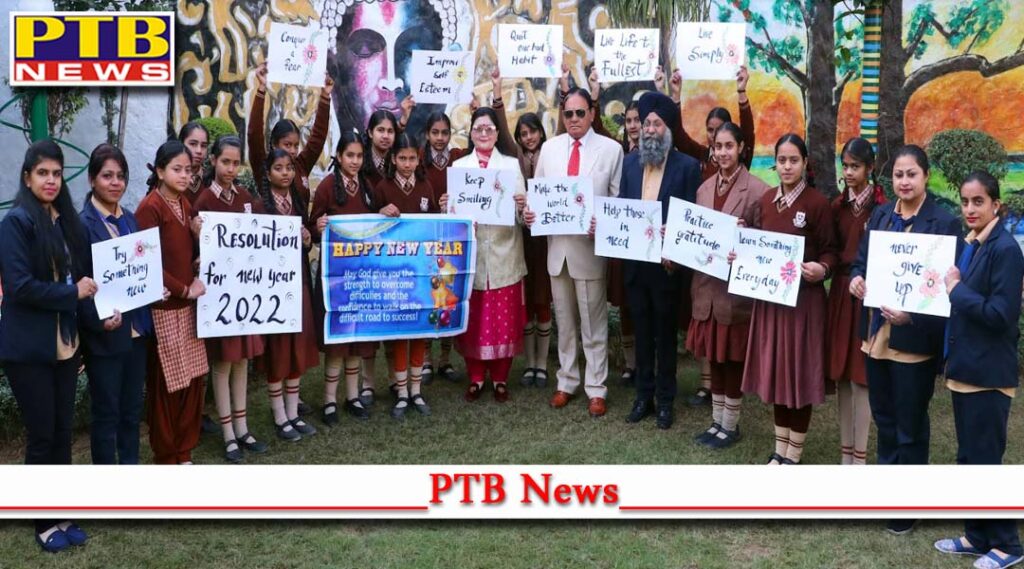 St Soldier gave the message of Peaceful Year 2022 Anil Chopra said take a pledge to do something every day Jalandhar