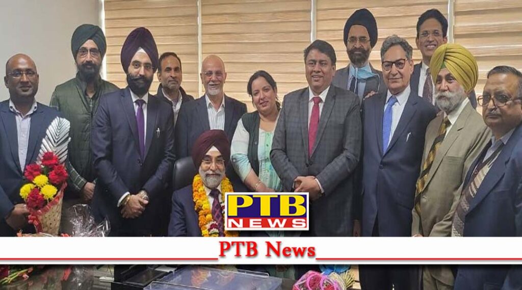 Dr. Charanjit Singh Paruthi took over as the President of Punjab Medical Council Jalandhar Punjab