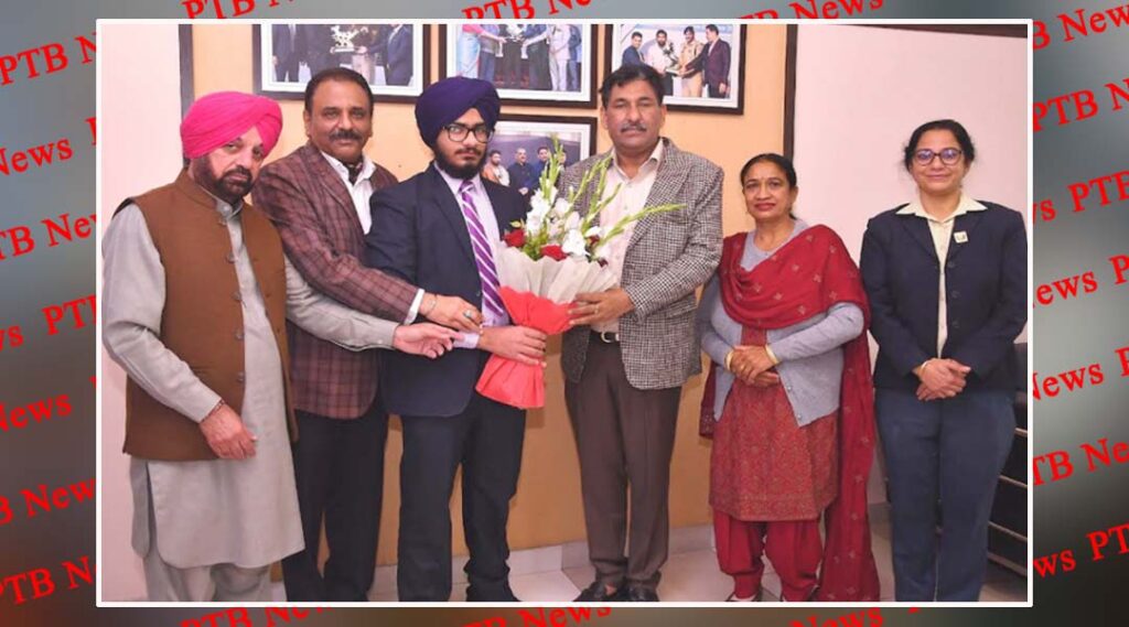 Punit Pal a talented student of Cambridge International School Dasuha set a new record at the international level