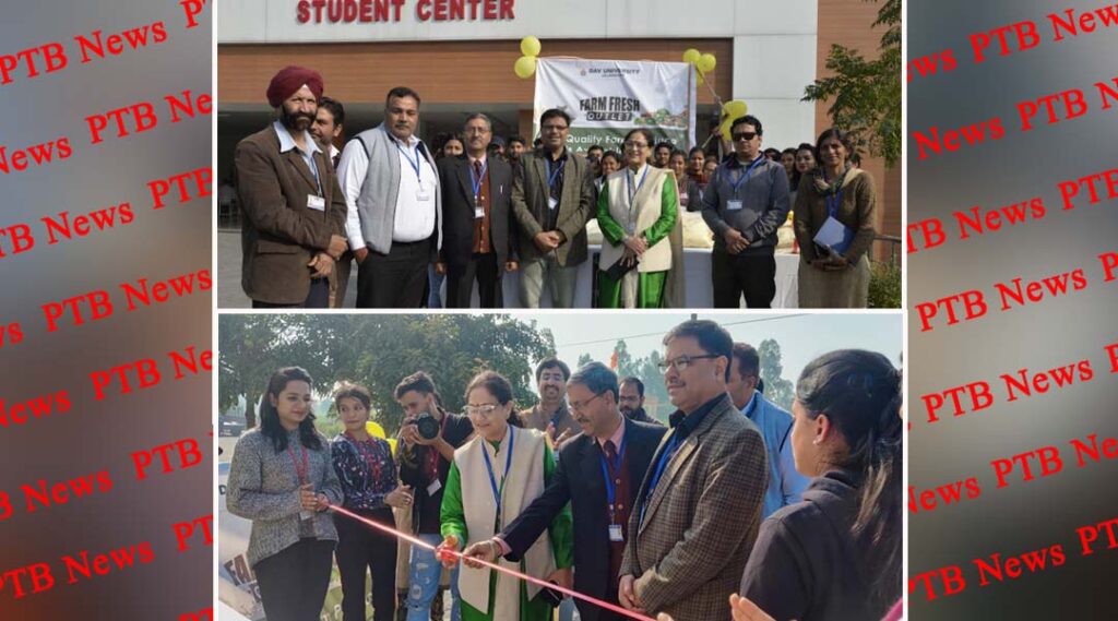 DAV University opened farm fresh outlet