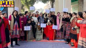 Seventh day of dharna in HMV against the stubborn attitude of the government