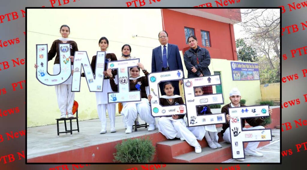 UNICEF Day observed by St Soldier Divine Public School