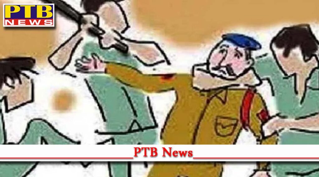 attack on bhatinda police ASI who went to catch accused of theft asi hand chopped off Punjab PTB Big Breaking News