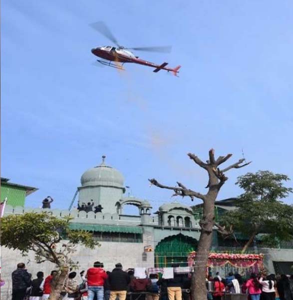 punjab ludhiana shubham goyal of punjab returned home by helicopter after completing his studies in canada