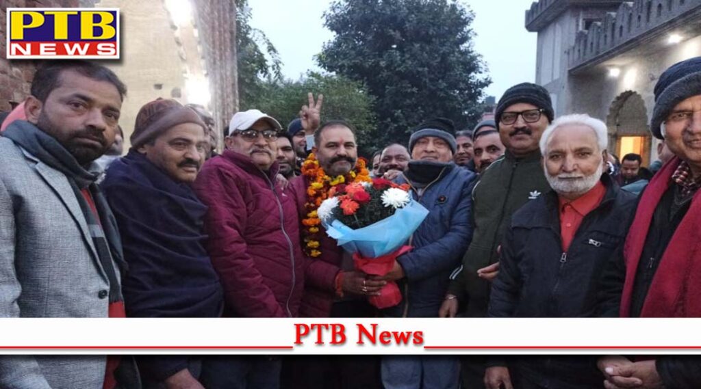 getting the ticket to MLA from Jalandhar West Sushil Rinku was welcomed with warm enthusiasm by the workers Punjab