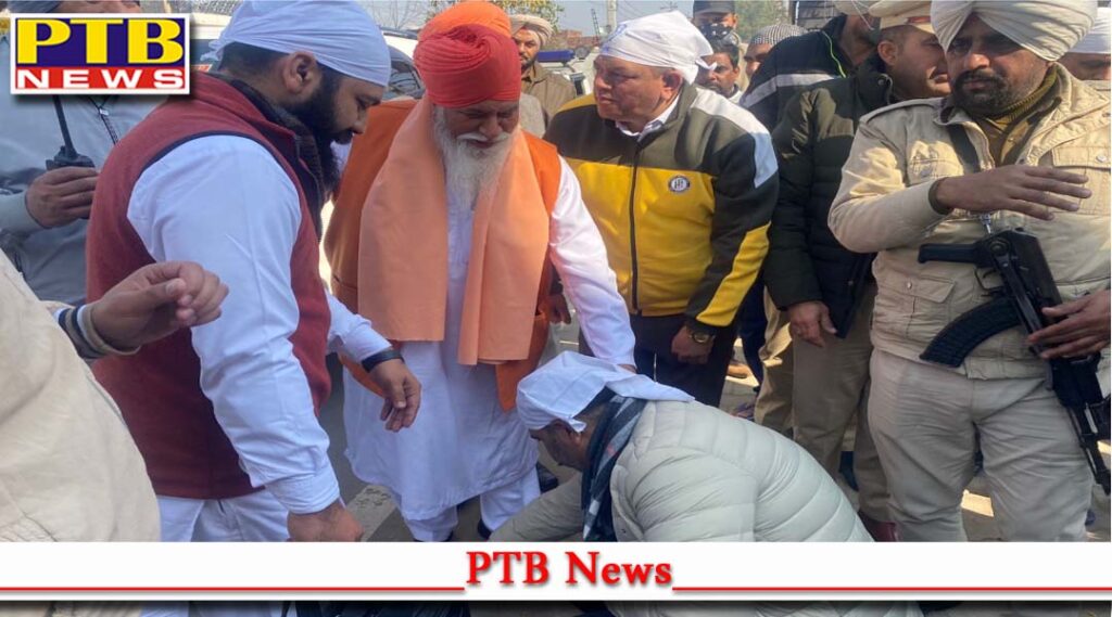 MLA Sushil Rinku got the blessings of victory from Sant Niranjan Das ji Jalandhar