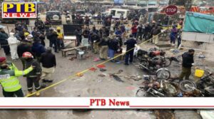 Lahore blast in busy area of lahore at least 2 killed and 25 injured Pakistan