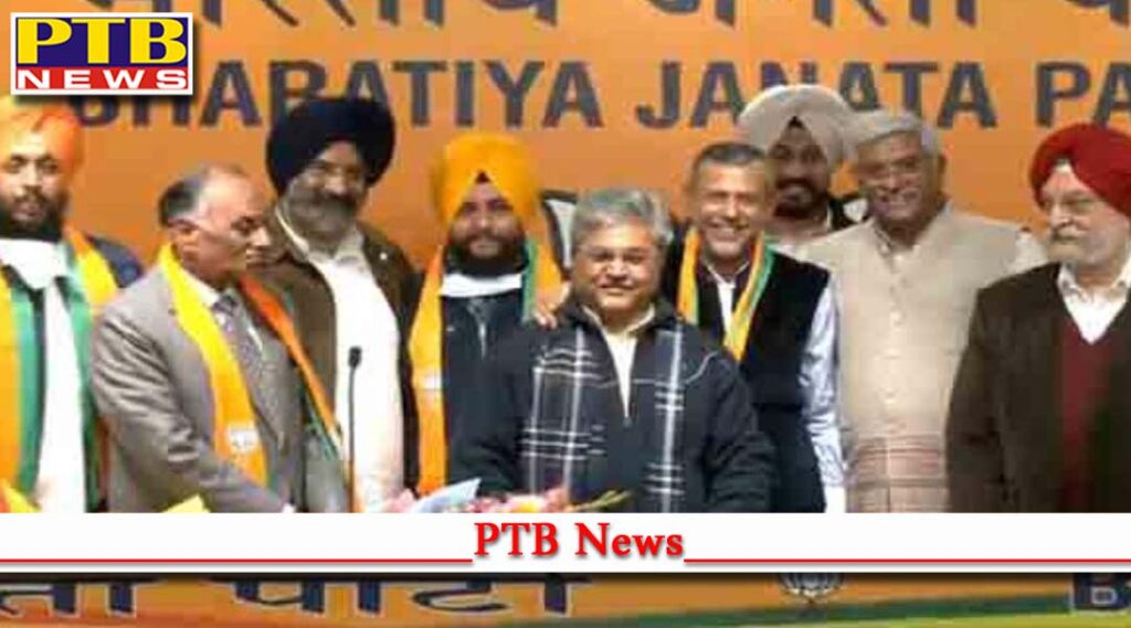 punjab ludhiana punjab chunav 2022 youth akali dal district president gurdeep gosha joins bjp PTB Big Breaking News