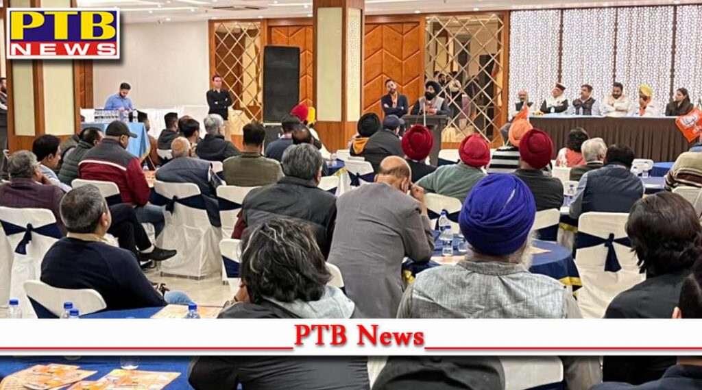 AGI Heights Jalandhar residents extended their full support to BJP's candidate Sarabjit Singh Makkar PTB Big Breaking News