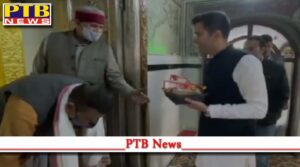 Raghav Chadha bowed before the election in Mata Mansa Devi temple