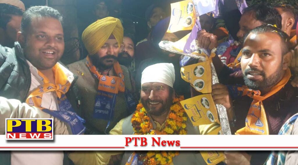 Chandan Grewal the joint candidate of Shiromani Akali Dal BSP alliance getting huge support from the assembly Halka Jalandhar Central