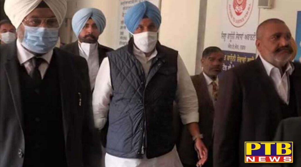 former punjab minister bikram singh majithia surrenders in mohali court