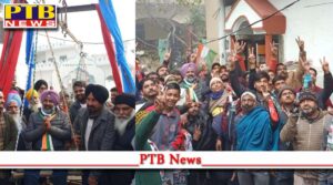 wind that Pargat Singh brought in the election campaign villagers of Kukar weighed Pargat Singh with laddus Jalandhar