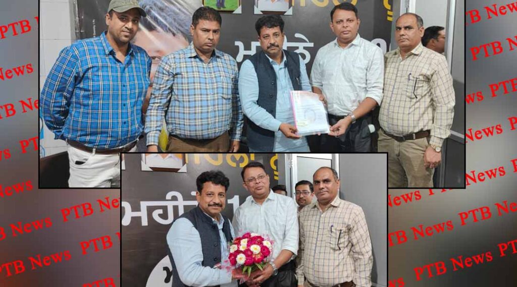 Representatives of Physiotherapy Colleges affiliated to Baba Farid University of Health Sciences met Mr. Raman Arora, MLA, Jalandhar Central