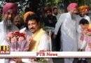 Punjab Assembly Speaker Kultar Singh Sandhwan was welcomed by Jalandhar Central MLA Raman Arora and West MLA Sheetal Angural with a bouquet Jalandhar