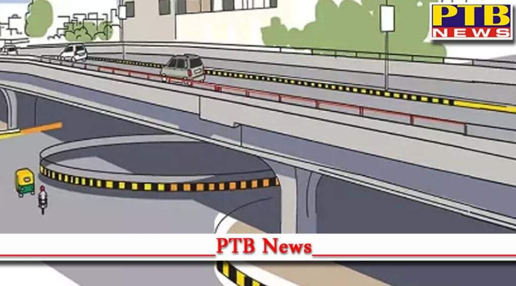 NHAI introduced a new proposal for the construction of a four-way flyover at the PAP railway crossing