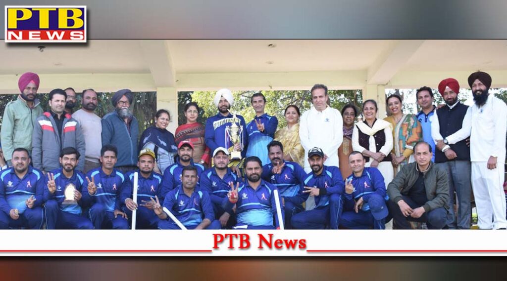 non teaching team at Lyallpur Khalsa College won the friendly cricket match for the fourth time in a row Jalandhar