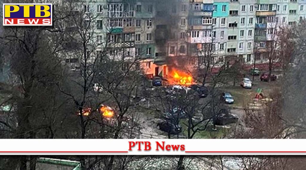 International ukraine takes 130 000 civilians hostage in mariupol 