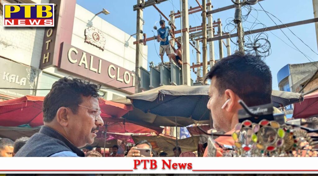MLA central Raman Arora Jalandhar inspected the ongoing works of Smart City for the first time PTB Big News
