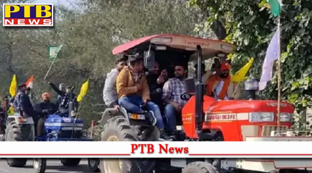 punjab samyukt kisan morcha skm tractor march in mohali and chandigarh