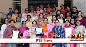 Lyallpur Khalsa College for Women Dr Farewell party on the retirement of Rupinder Kaur Bains