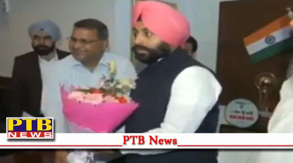 cm bhagwant mann cabinet punjab aap minister portfolio and office complete Harjot Bains appointed as Minister of Law Jail and Mining