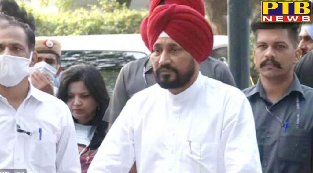 charanjit singh channi resigned from the post of cm