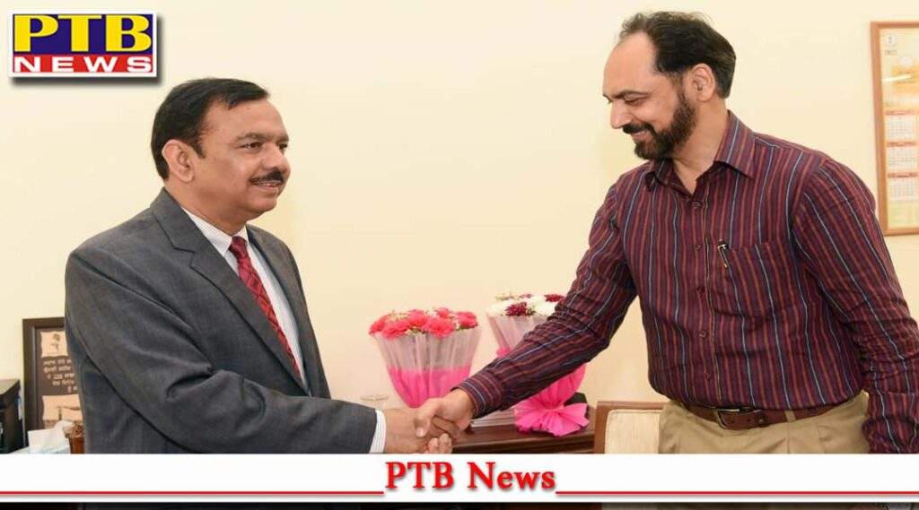 Venu Prasad IAS took over as Additional Chief Secretary to the nominated Chief Minister Bhagwant Mann  