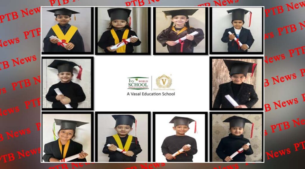IVY World School celebrated “GRADUATION DAY” in the Kindergarten wing.