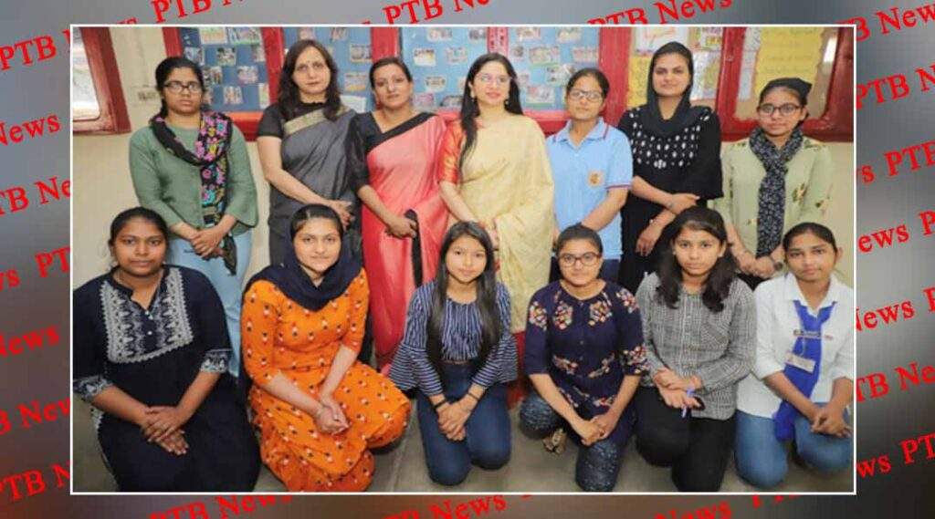 An activity on 'Developing a Story from Pictures' organized by the English Literary Society of PCM SD College for Women Jalandhar