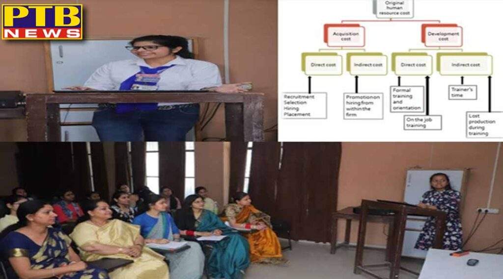 "Power Point Presentation" competition organized by PG Department of Commerce & Management PCM SD College for Women Jalandhar