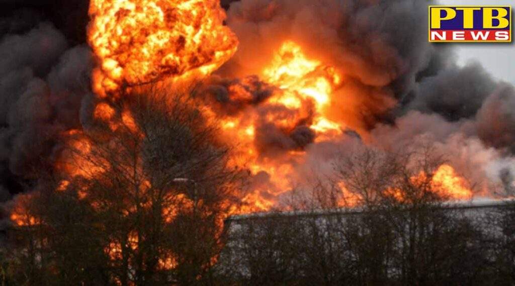 Massive explosion in chemical factory 6 workers died