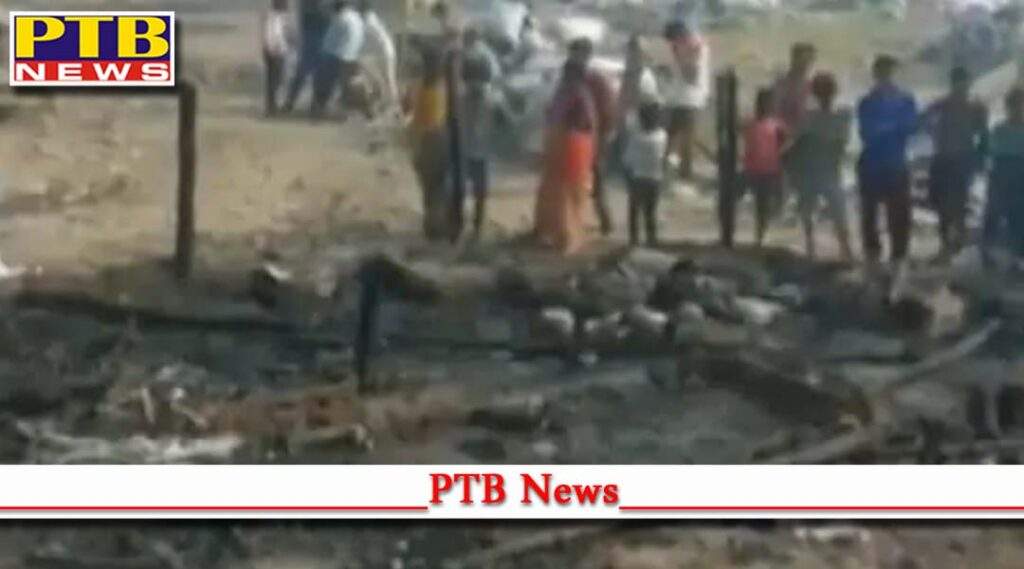 people burnt alive in the fire slum area ludhiana punjab Ludhiana