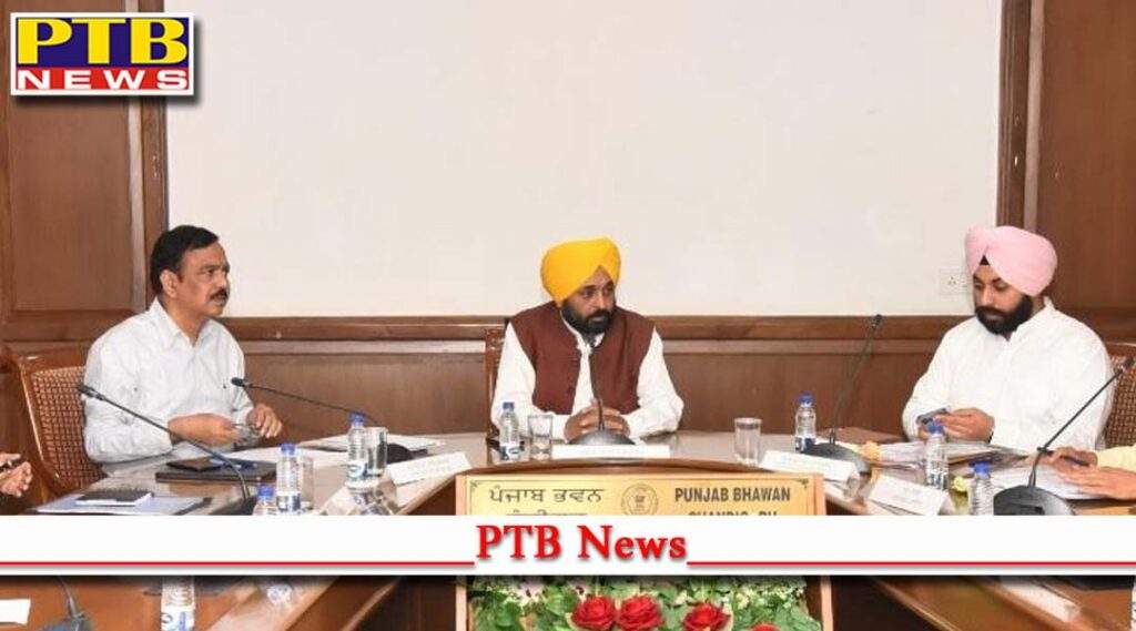 CM Punjab Bhagwant Mann ask sand Contractors to Strictly Adhere with Agreement Norms of Mining Chandigarh