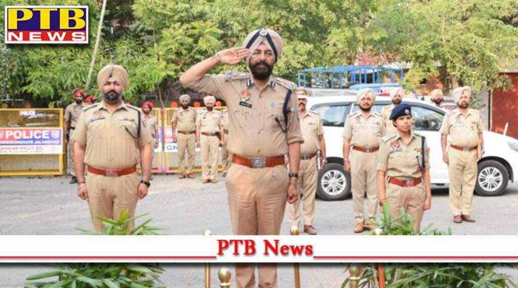 IPS Gurpreet Singh Toor the new police commissioner of Jalandhar took over Jalandhar Punjab