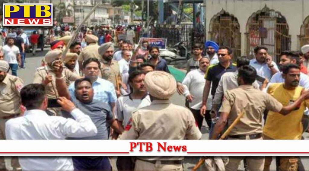 punjab patiala clash high alert sikh hindu march against anti khalistan violence