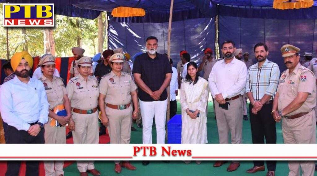 Welfare meeting held by the Commissioner of Police Jalandhar with the officers and employees of the Commissionerate Jalandhar