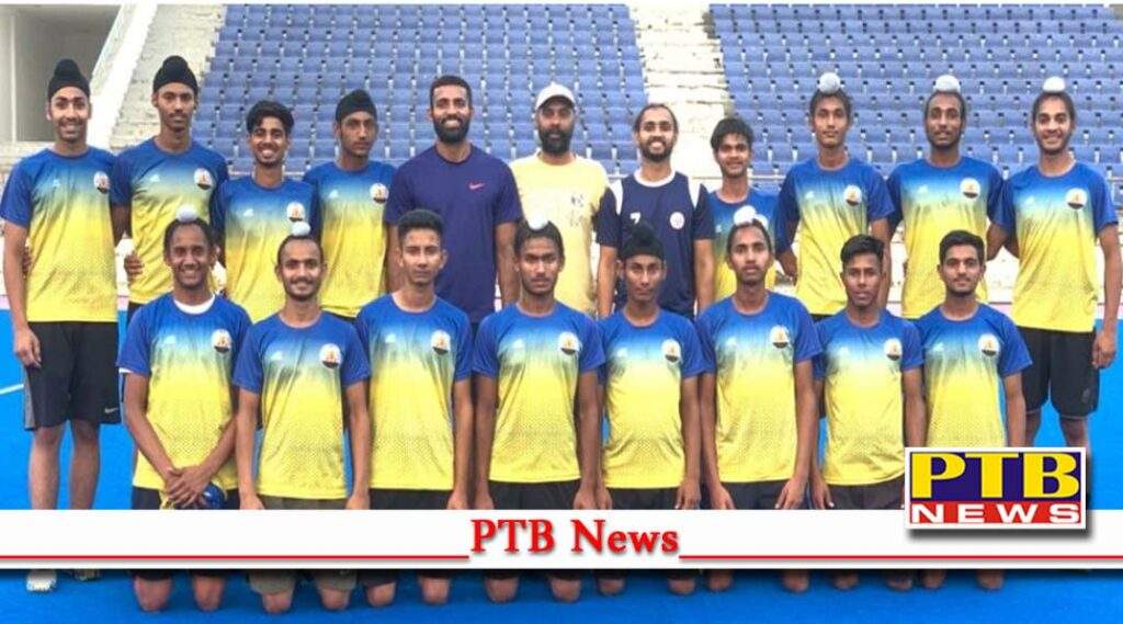 12th Hockey India National Sub Junior Hockey Manmeet Singh Rai will captain the Punjab team Jalandhar