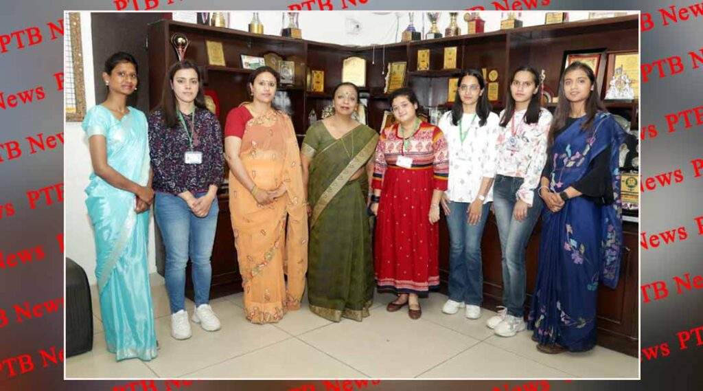 M.A. (JMC) Sem III student of HMV topped the University