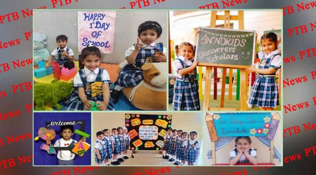 The new entrants to Learners and Explorers are welcomed in INNOKIDS