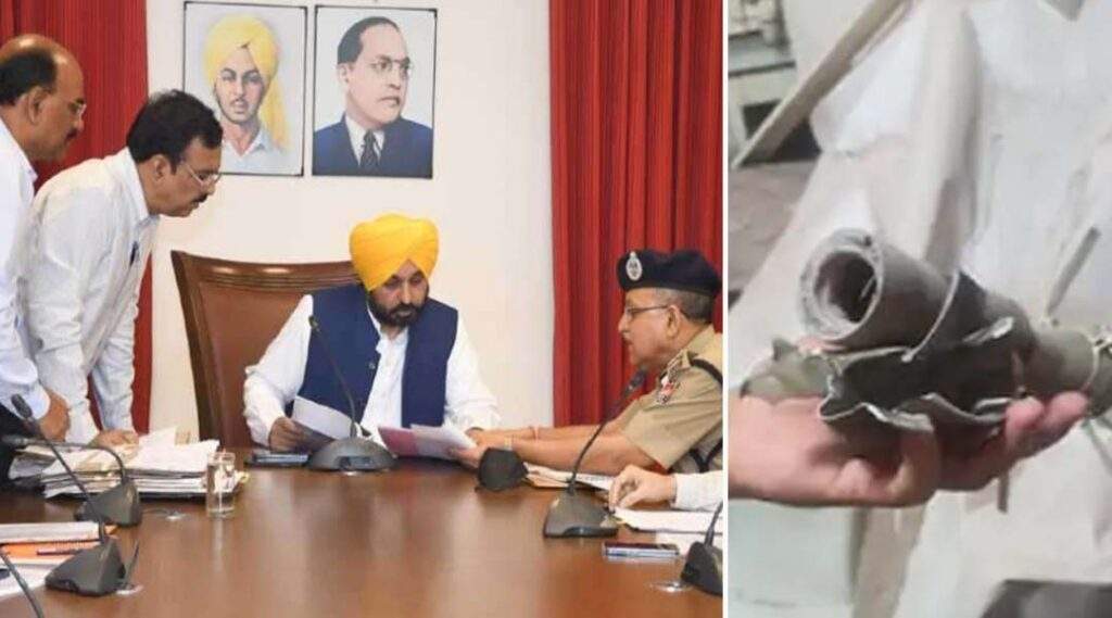 punjab mohali blastrocket propelled grenade rpg attack on punjab police intelligence head quarter