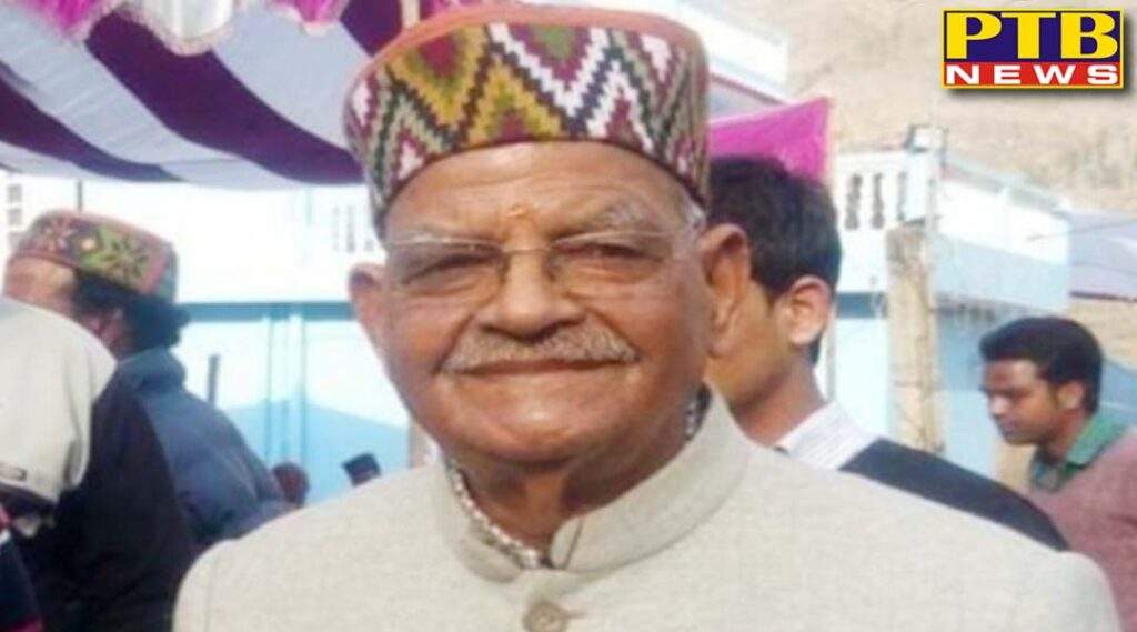 former union minister pandit sukh ram passed away