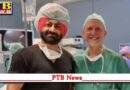 specialist of the famous Orthonova Hospital of Jalandhar Dr Harpreet Singh participates in spine surgery in Belgium