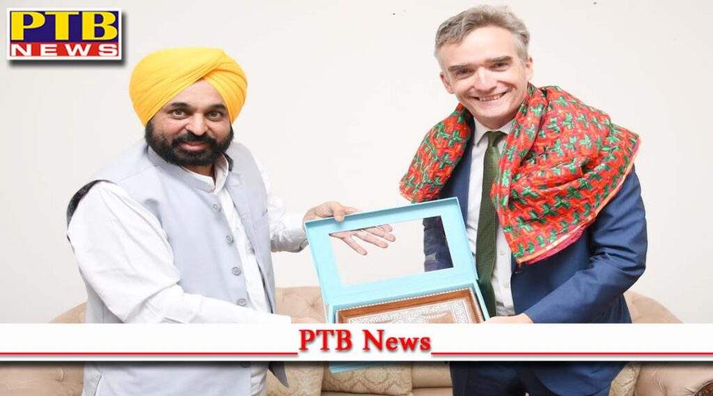 Punjab and UK Agree for Fruther TIE UP in Agriculture it Food Processing Higher Education Sports Public Transport and Biomass Sectors