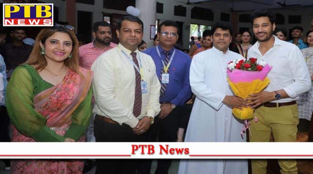 Samachay team reached Trinity College for promotion of Punjabi film PR Punjab