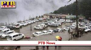 chandigarh manali highway closed 10 hours landslide himachal Pardesh