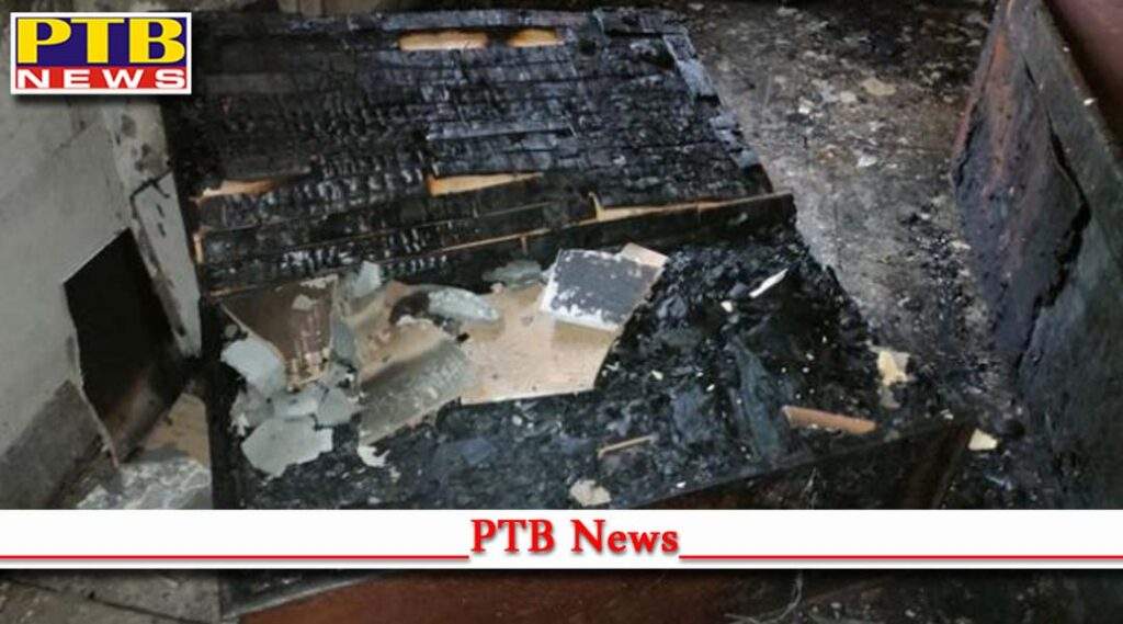 batala fire incident former punjab education minister punjab lakhbir singh